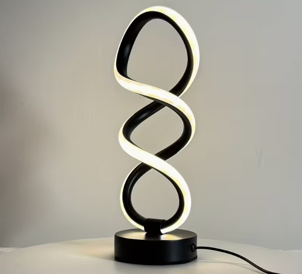 Lámpara de mesa LED con luz regulable y protección ocular