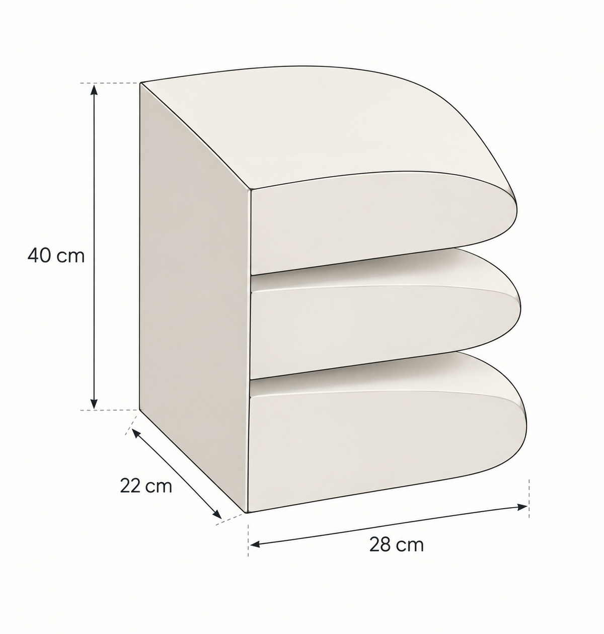 Mesa Auxiliar Orientable