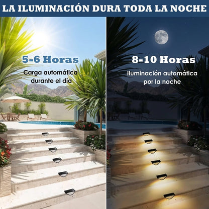 Luces Solares para Escalones